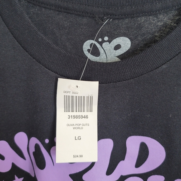 🆕️ Olivia Rodrigo Official Guts Tour Graphic Tee - Picture 4 of 7